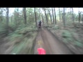 Xr600 and crf450 on Fast Trails - Little O trails Michigan