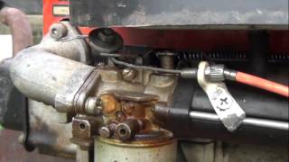 Racing tractor how to modify a 12 hp TEC 12 Techumseh engine