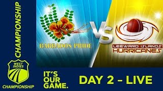 Barbados v Leewards - Day 2 | West Indies Championship | Friday 7 December 2018