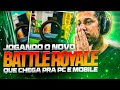 JOGUEI O NOVO BATTLE ROYALE QUE CHEGA EM 2026🔥🔥🔥PC, MOBILE E CONSOLES