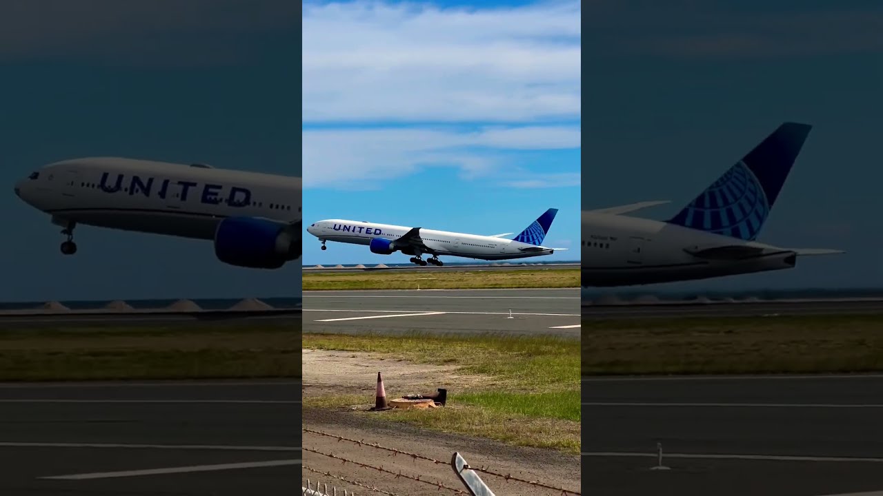 United Boeing 777-300ER #honolulu #unitedairlines #boeing
