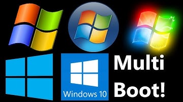 Windows XP, Vista, 7, 8.1, 10 MULTI-BOOT!