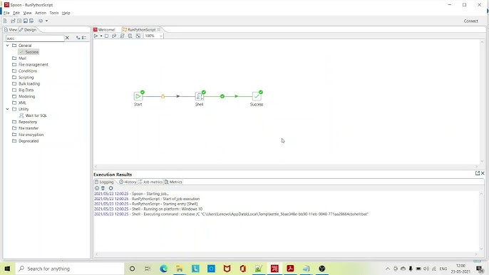 python 3.x - CPython Script Executor does't work on Pentaho Kettle