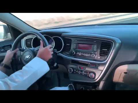 Saudi drifting Kia Optima | Араб Дрифт