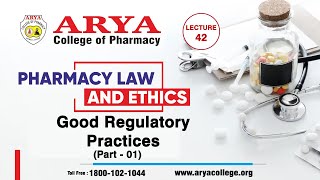 Lecture-42 | Good Regulatory Practices  Part-01