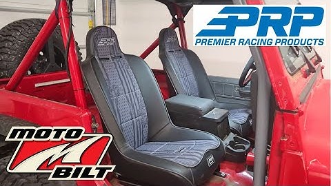 PRP Seats and Motobilt Brackets
