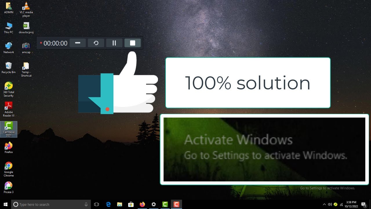 windows 10 activation without software and key | windows activation no software 100% working