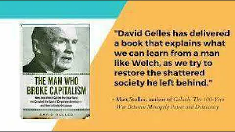 The Man Who Broke Capitalism By David Gelles