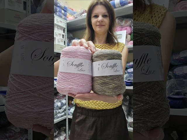 Nuovi colori disponibili delle Soufflé Lux 😍 disponibili sul sito Filati Elsa