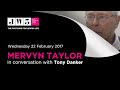 Mervyn taylor in conversation