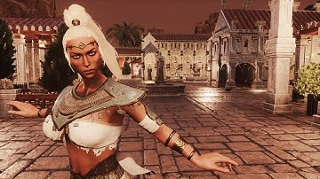 Conan Exiles - Roman "City Center" of Aragos, part 1. ( walk tour)