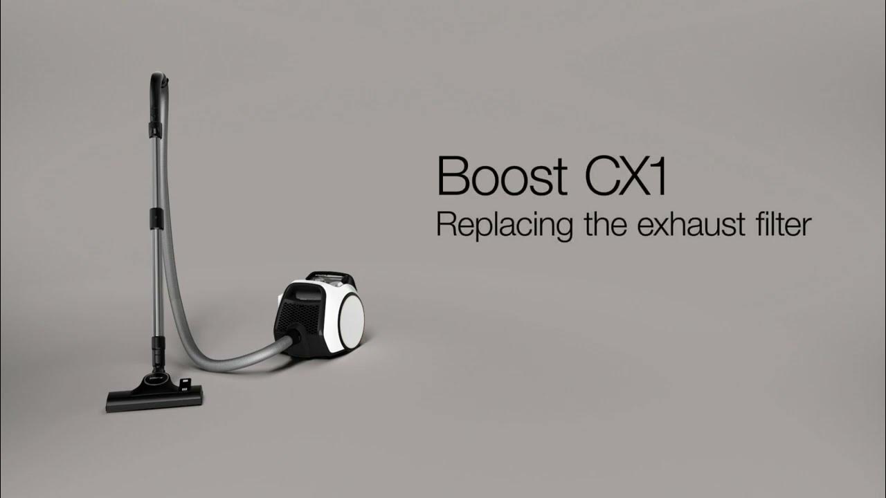 How to Replace the Exhaust Filter on Your Miele Boost CX1 YouTube