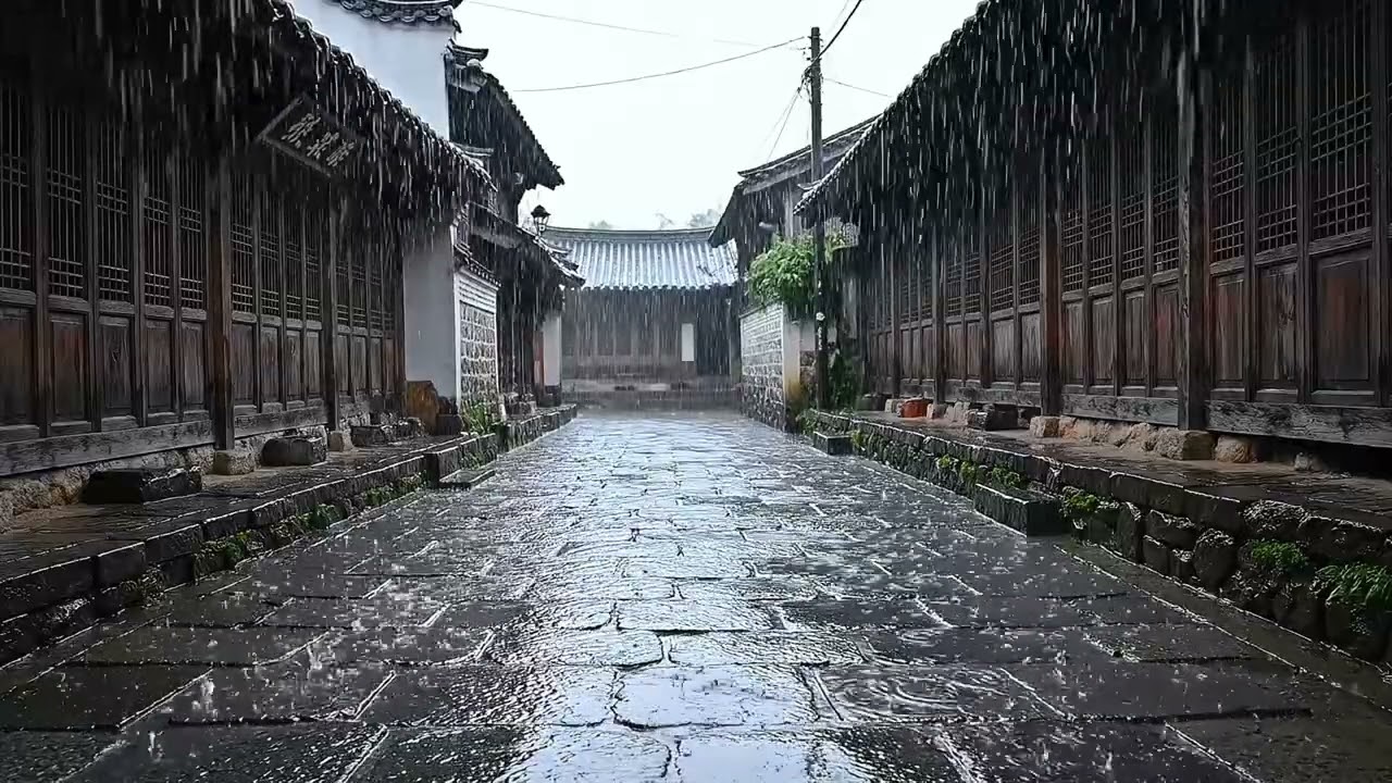 Relaxing rain Rain sounds for sleep 4