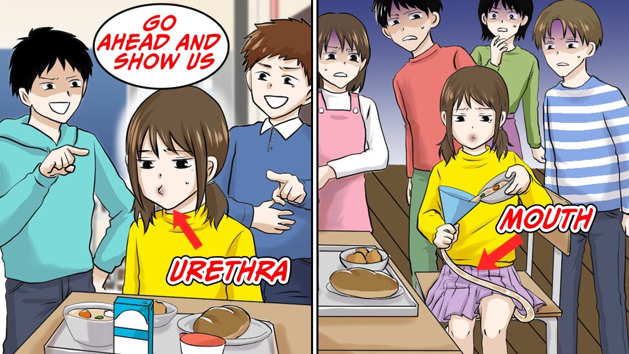 With my mouth and urethra reversed, I ate lunch away from everyone [Manga Dub]