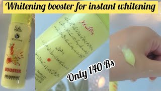 Whitening Booster || Soft Touch whitening booster  || How to Use || Fashionista Diaries screenshot 2