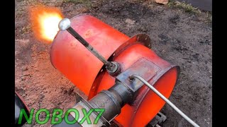 Johns turbo jet Process burner