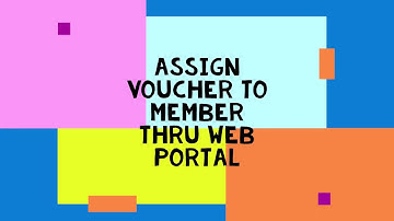 Loyalty Management System - Assign Voucher To Member Thru Web Portal