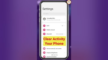 Clear Activity Your Phone 😱😱#short #shorts #smartphone #tipsntricks #tech #tricks #ytbuddies