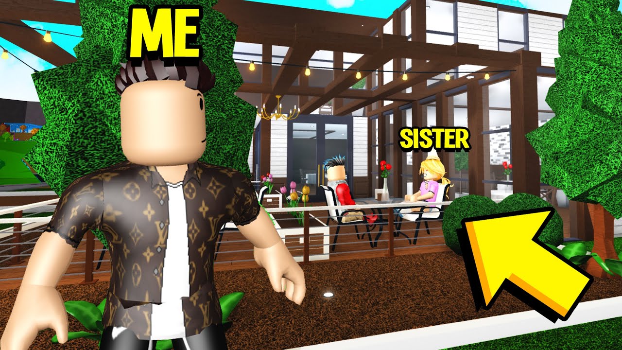 My Sister Was Online Dating So I Spied On Them Roblox Bloxburg - trying expensive diy bloxburg building hacks roblox bloxburg