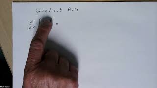 Calculus 1: Product and Quotient Rule