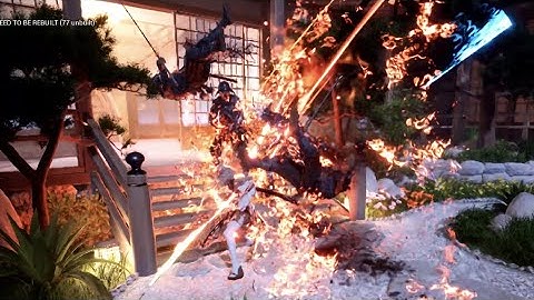 Project_Remnant ~Kitsune Gameplay: UE4 Hack n Slash Combo System Update - Enemy interactions