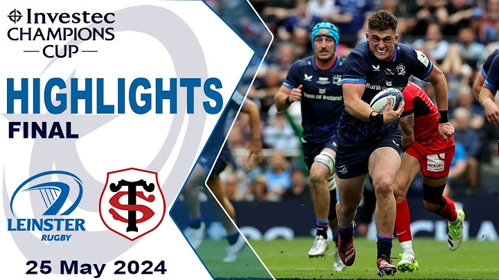 Leinster Rugby v Stade Toulousain Half-time Highlights | Finals | Investec Champions Cup 2023/24