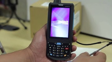 Unitech PA690 - Warm boot tutorial