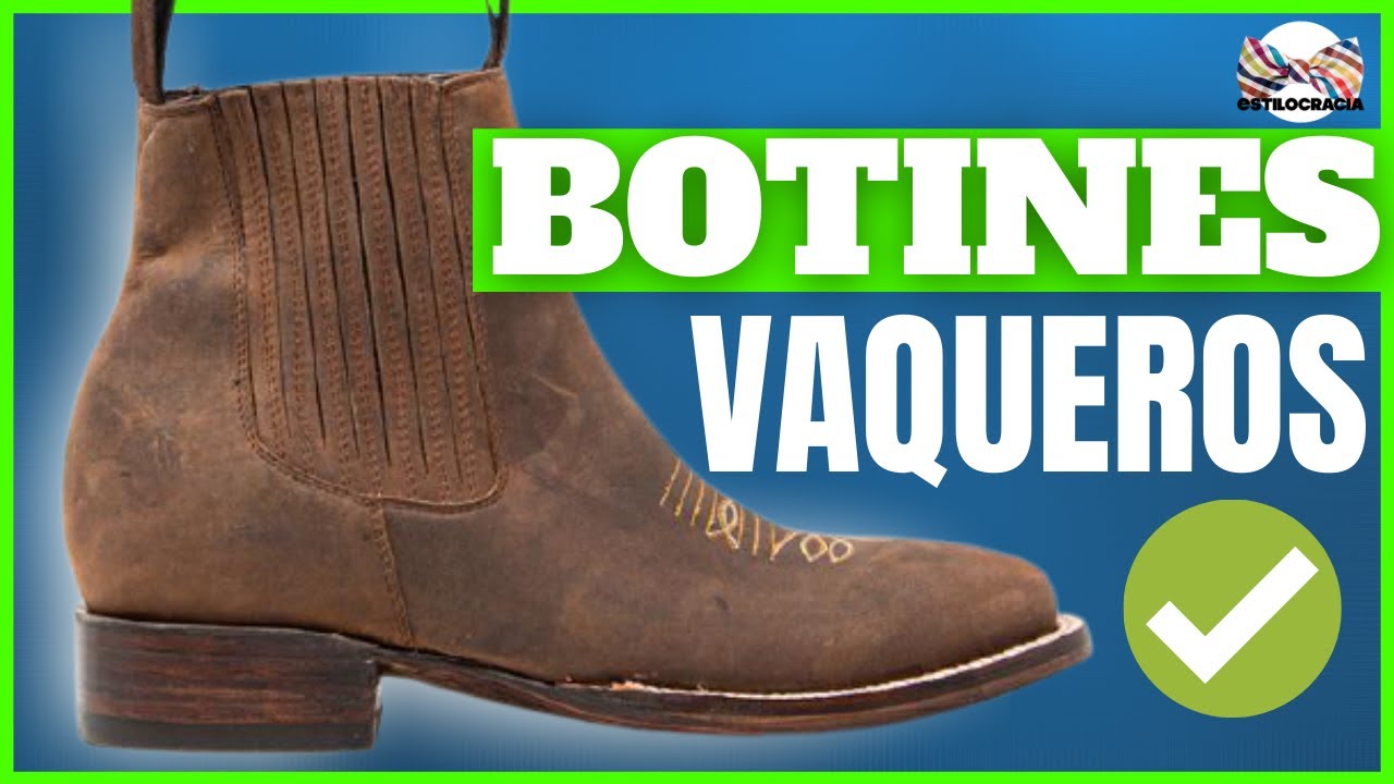 🤠 BOTINES #VAQUEROS: ¿SABÍAS esto? ¿CÓMO, CUÁNDO, y DÓNDE?🤠 [2021] -  YouTube
