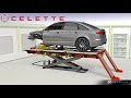 Frame machine Griffon by Celette, car bench and lifting table, car measuring system, universal jigs