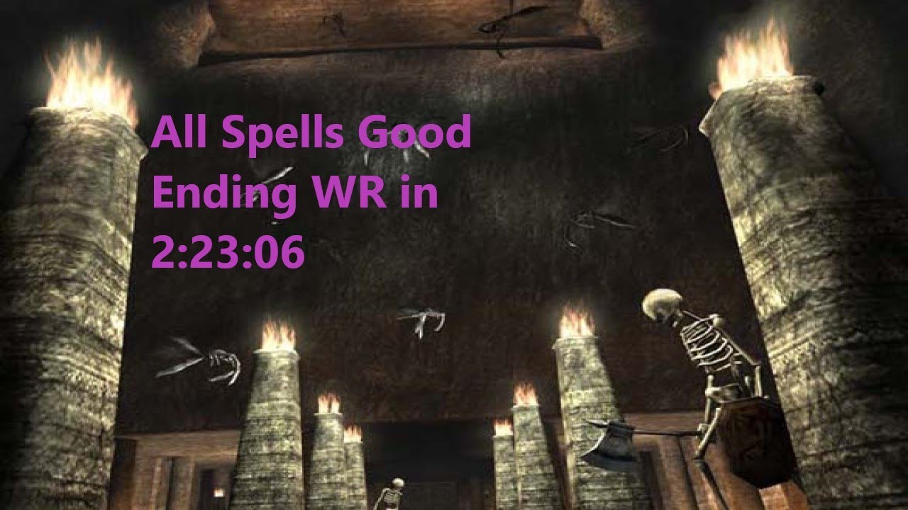 Kings Field IV The Ancient City Speedrun  All Spells Good Ending World Record in 22306