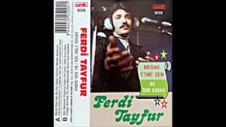 Ferdi Tayfur - Sanma Sana Dönerim Orijinal Kaset Kayıt
