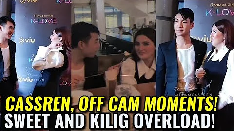 CASSREN! Cassy Legaspi and Darren Espanto Off Cam ...