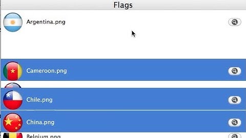 Cocoa Programming L58 - NSTableView Drag & Drop 4/4