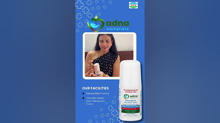 ADNA Naturals Tummy Roll-On | Natural Tummy Relief for Babies with Hing, Saunf & Ajwain