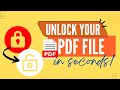 Unlock PDFs in a Snap: A Guide to Removing PDF Password Protection Online