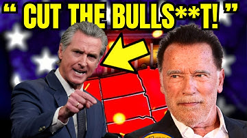 💣NEWSOM HUMILIATED! Schwarzenegger’s EPIC Comeback TORPEDOES His Prop 50 Power Play!🔥