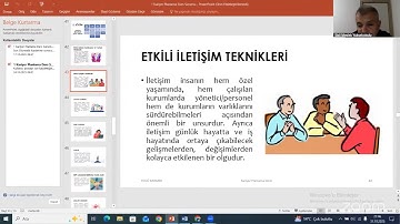 Sisli Meslek Yuksekokulu Zoom Toplantısı