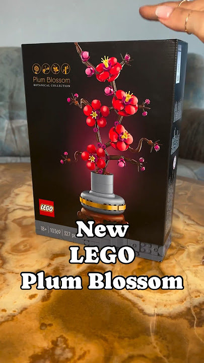 LEGO Plum Blossom Botanical Collection 🌸🌺 #newlego #legoflowers
