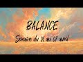 ♎ BALANCE ♎ - Semaine du 1er au 07 avril