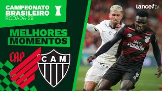 ATHLETICO-PR 2 X 2 ATLETICO-MG | MELHORES MOMENTOS | CAMPEONATO BRASILEIRO | 29ª RODADA