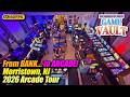 A BANK filled with RETRO GAMES! Morristown Game Vault, March 2026 arcade tour, full 4K walkthrough