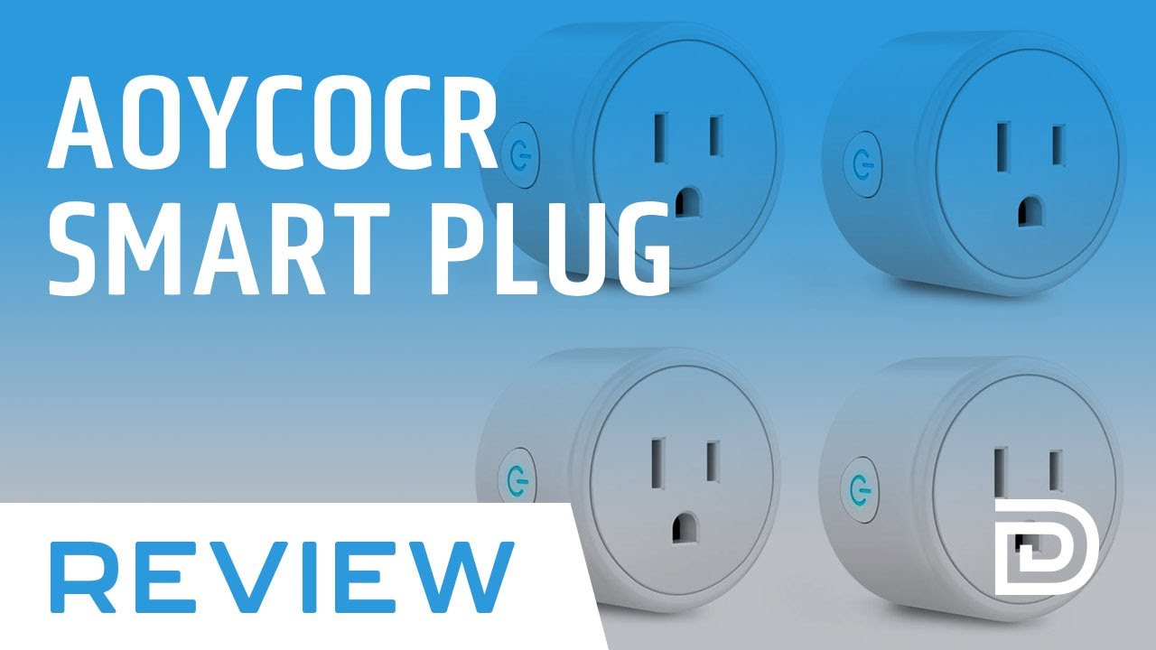 Alexa Smart Plugs - Aoycocr Mini WIFI Smart Socket Switch Works