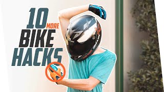 10 More Motorcycle Hacks & Tips