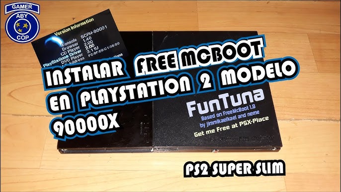 FUNTUNA FORK Y OPL EN PS2 90010 SUPER SLIM!!! FMCB🕹️🎮📺 