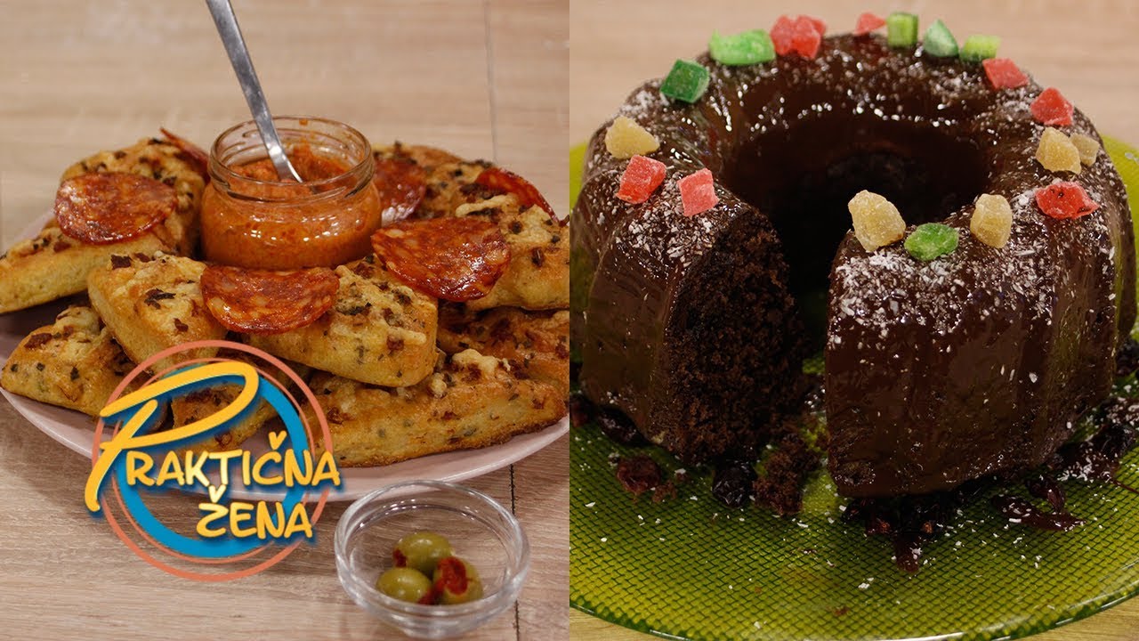 Praktična žena - 1. Skonsi sa sirom i kulenom 2. Kuglof