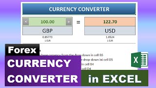 Excel Currency Converter with real time exchange rates screenshot 4