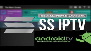 SSIPTV Para Cualquier Dispositivo  ANDROID SmartBox-Tablet-SmartPhone