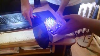 Контроль яркости LED - куба