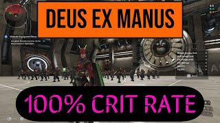 The First Descendant Deus Ex Testing &amp; confirming core/module setup for 100% crit rate.
