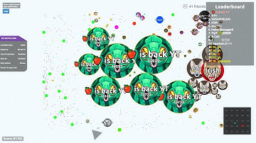 AGARIO TAKEOVER WITH BOTS #16 // OP-Bots.com